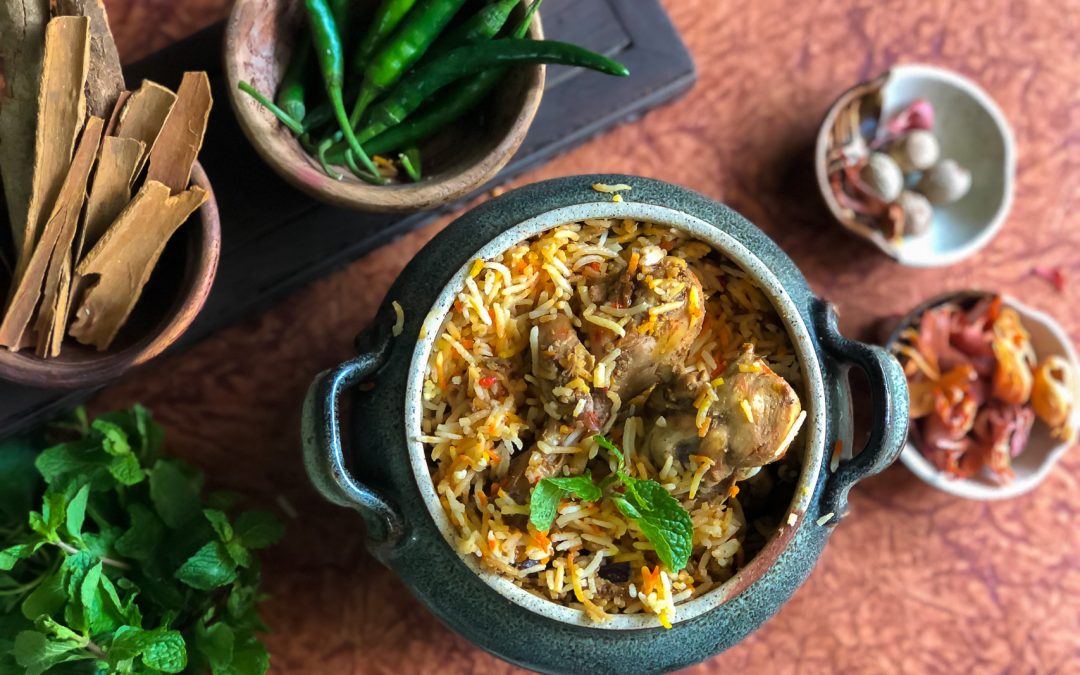 The Flavours of Lucknow- Easy Chicken Biryani Recipe