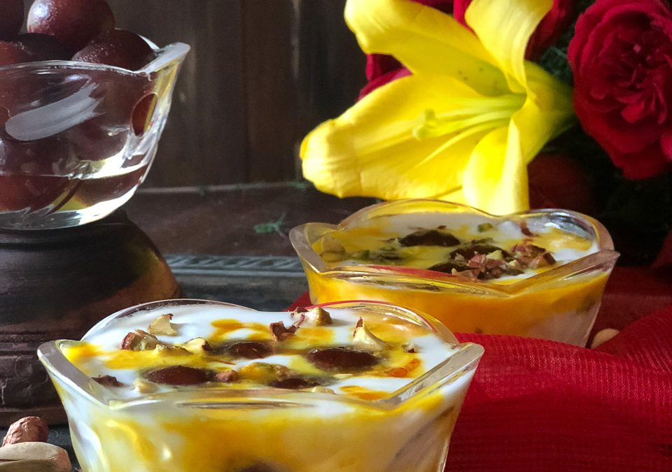 A Fusion Diwali Dessert – Gulab Jamun Parfait