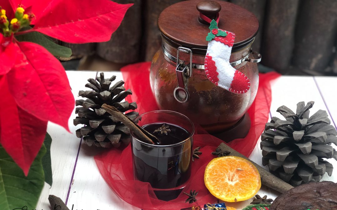 Christmas And A Glass Of Mulled Wine