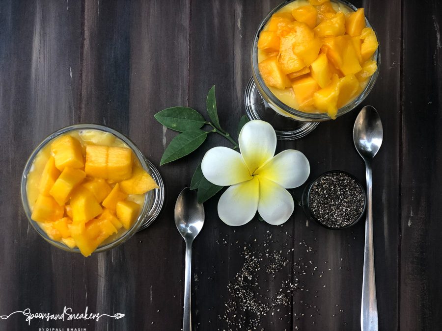 The Perfect Healthy Dessert – Mango Chia Pudding